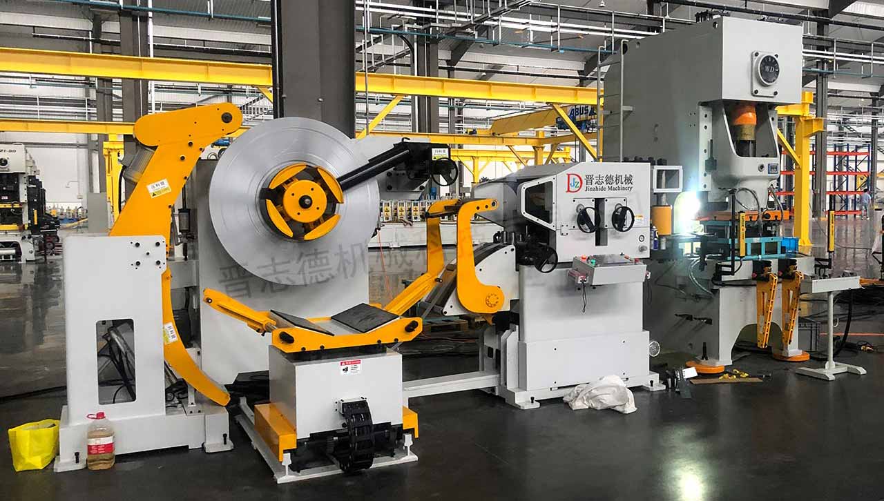 三合一送料機配315噸沖床 三合一送料機配315噸沖床