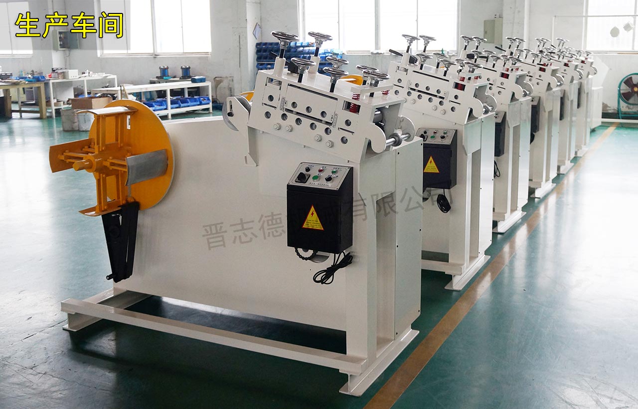 二合一料架兼整平機裝配 二合一料架兼整平機裝配