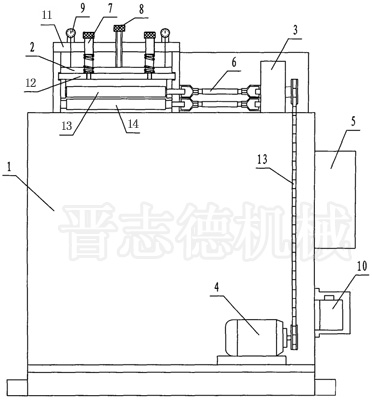 精密整平機(jī)結(jié)構(gòu)圖